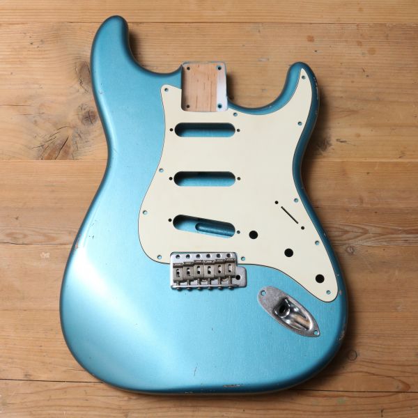 Stratocaster Relic Body, Lake Placid Blue, Nitrolackierung, Light Relic