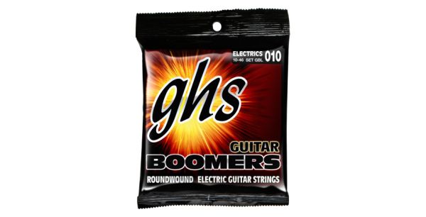 GHS Guitar Boomers - Electric Guitar String Set, Light, .010-.046